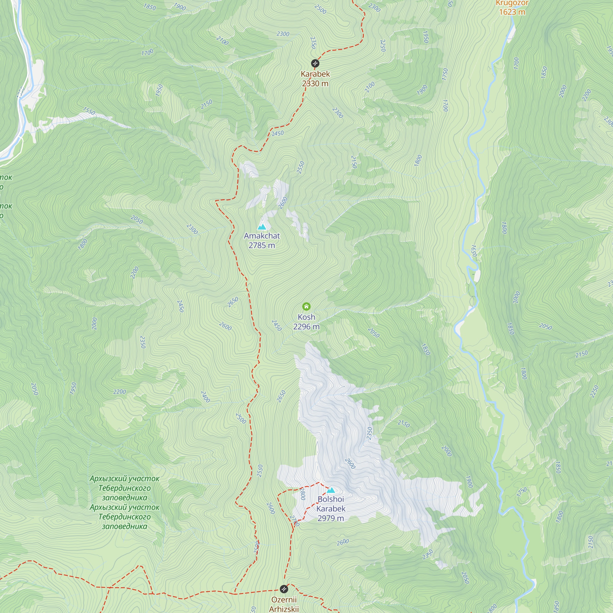 Kosh map