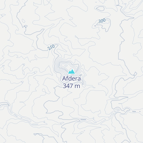 Map of Afdera