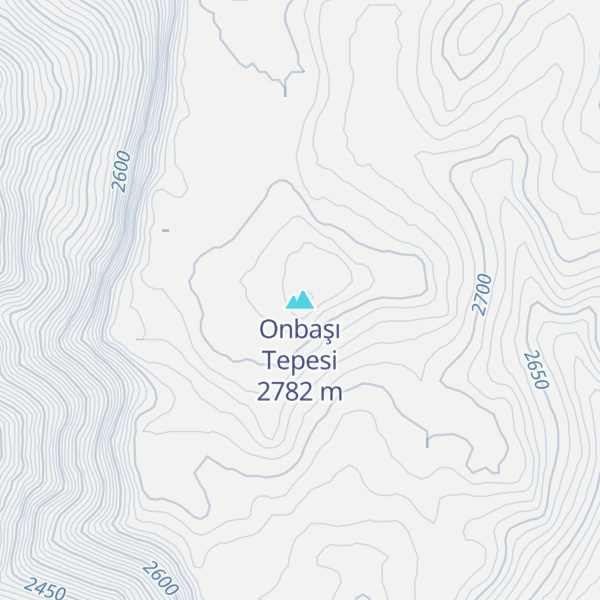 Map of Onbaşı Tepesi