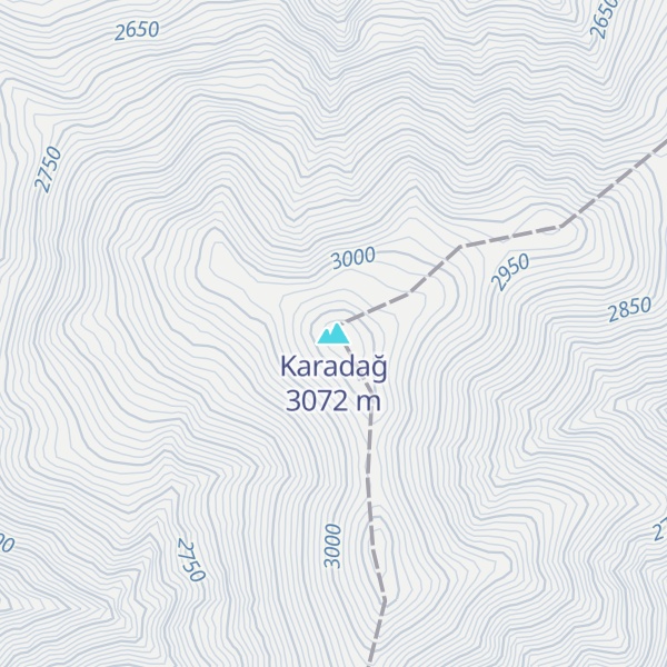 Map of Karadağ