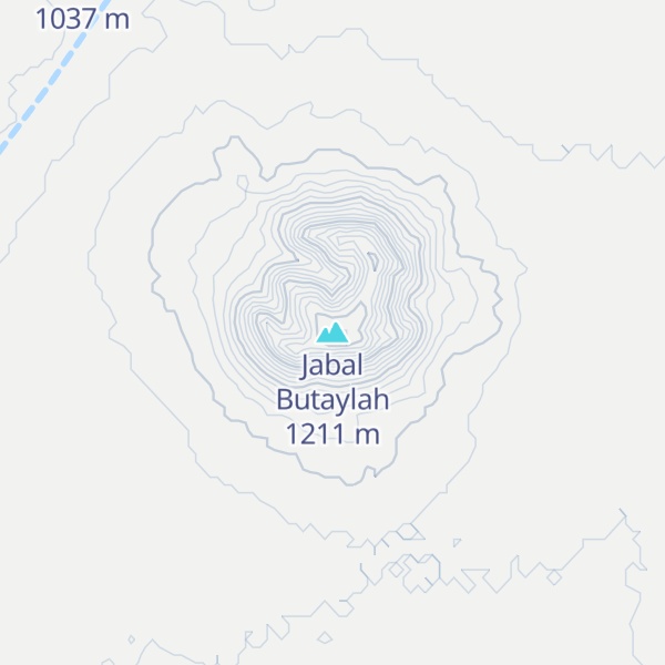 Map of Jabal Butaylah