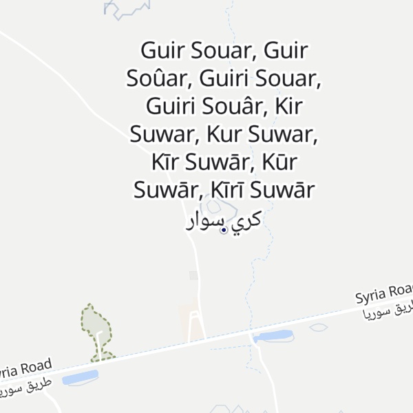 Map of Kiri Suwar