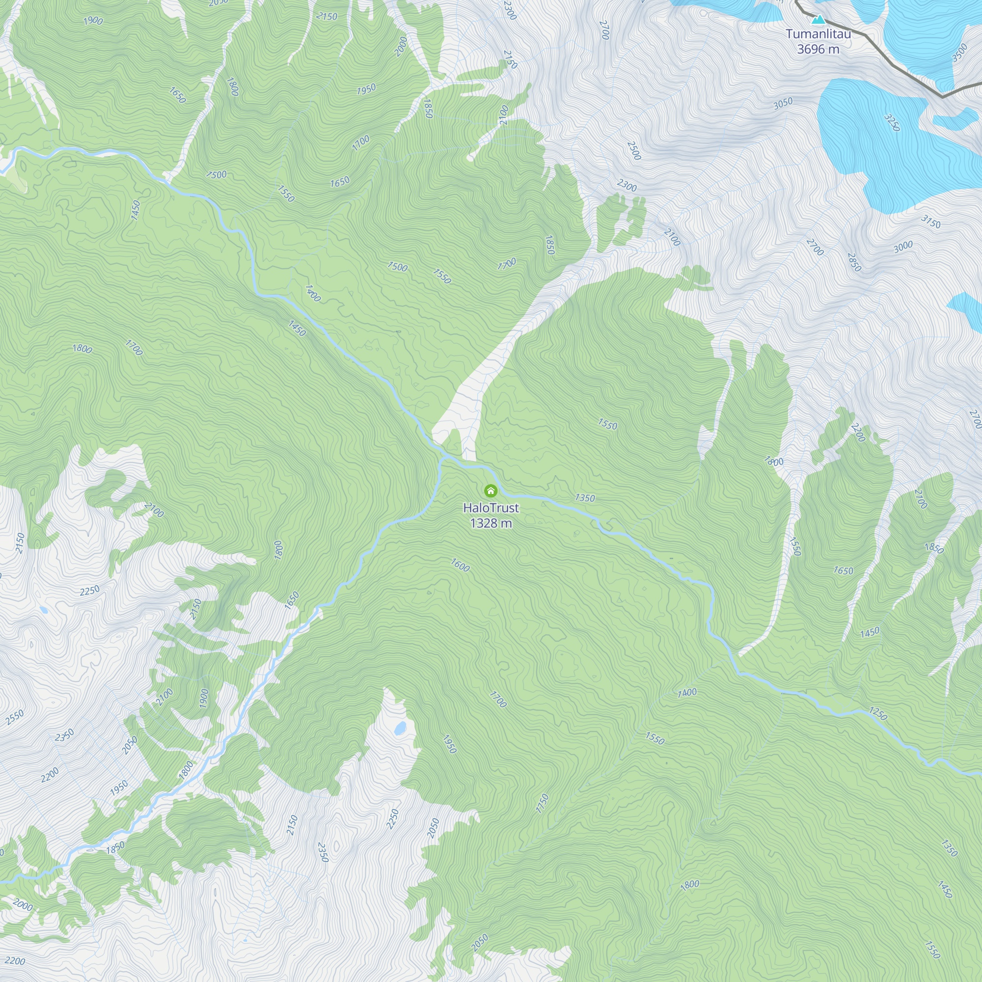 HaloTrust map
