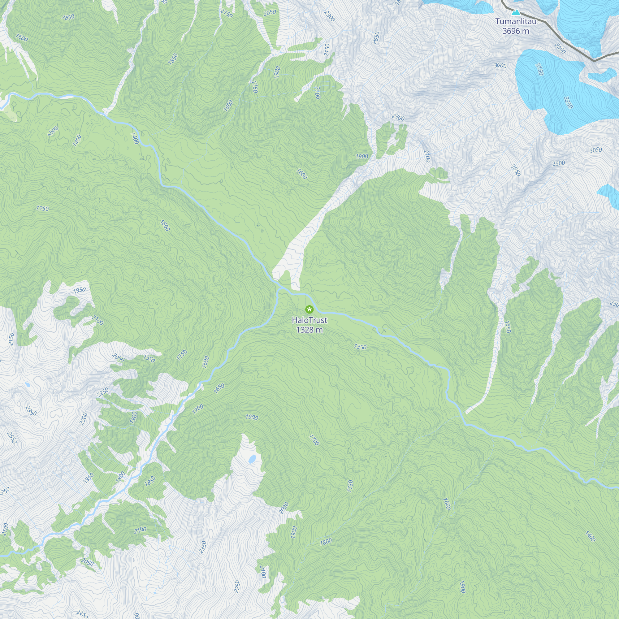 HaloTrust map