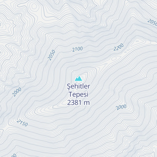 Map of Şehitler Tepesi