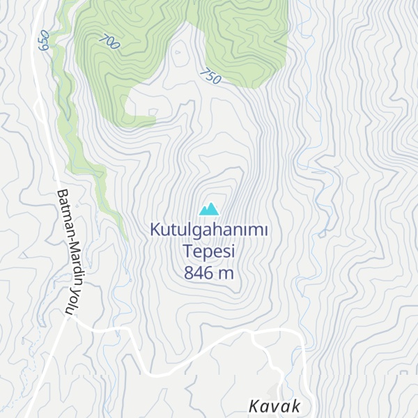 Map of Kutulgahanımı Tepesi