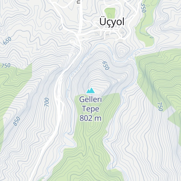 Map of Gellerı Tepe