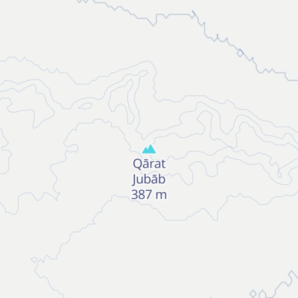 Map of Qārat Jubāb