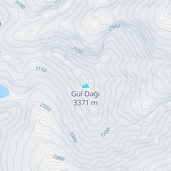 Map of Gül Dağı