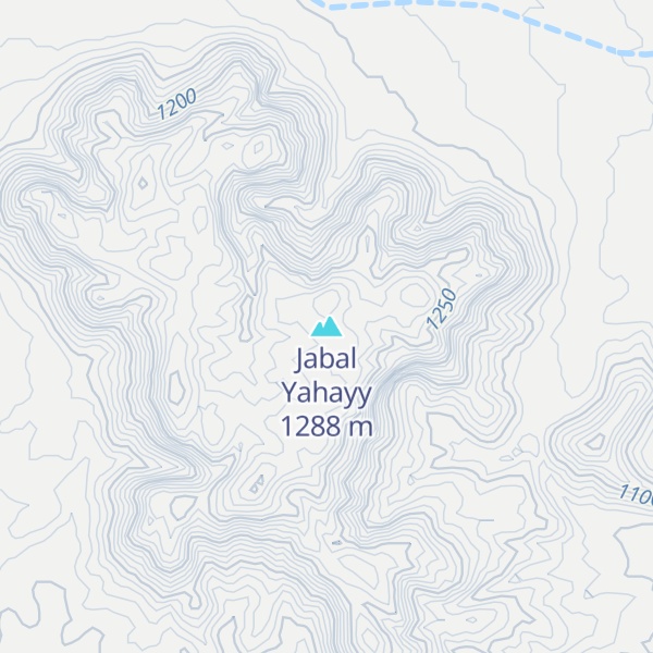 Map of Jabal Yahayy