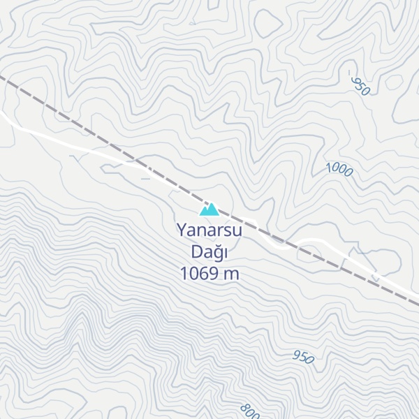 Map of Yanarsu Dağı