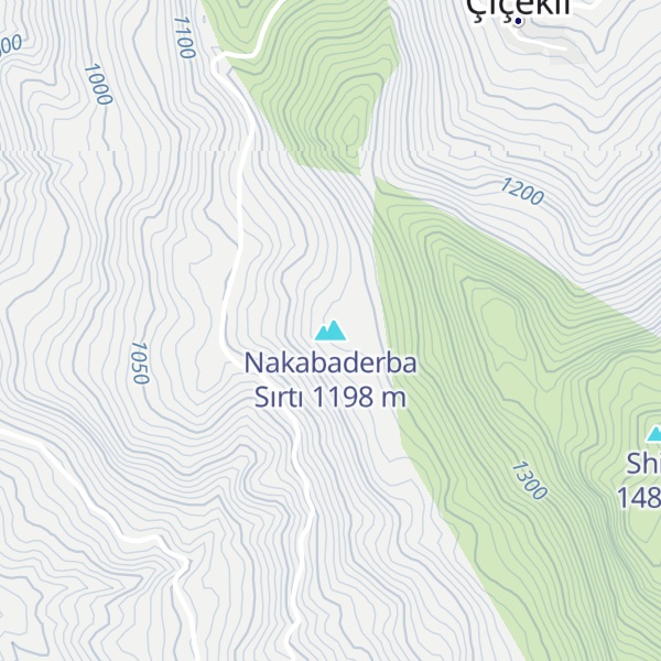 Map of Nakabaderba Sırtı