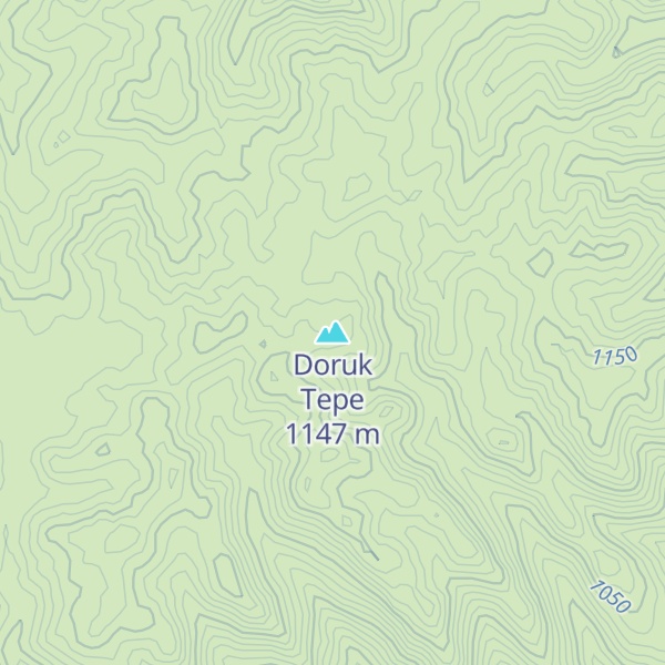 Map of Doruk Tepe