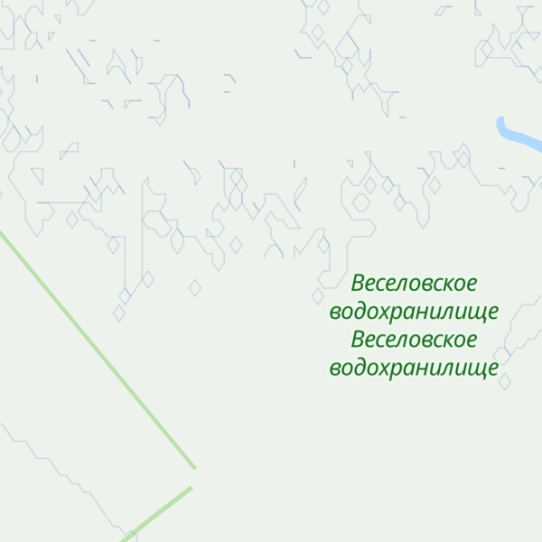 Map of Manychskaya Dolina