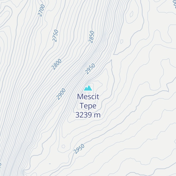 Map of Mescit Tepe