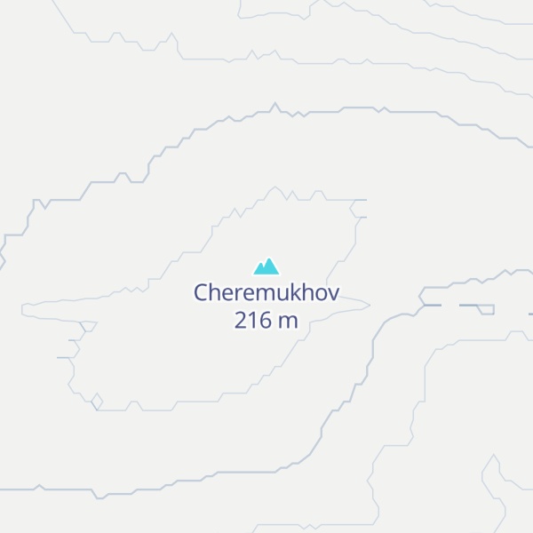 Map of Cheremukhov