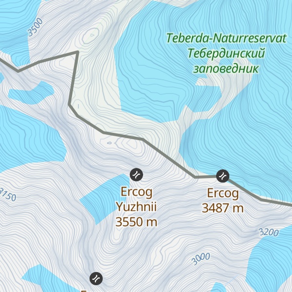 Map of Ercog