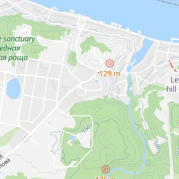 Map of Pankratna Hill