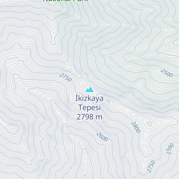 Map of İkizkaya Tepesi
