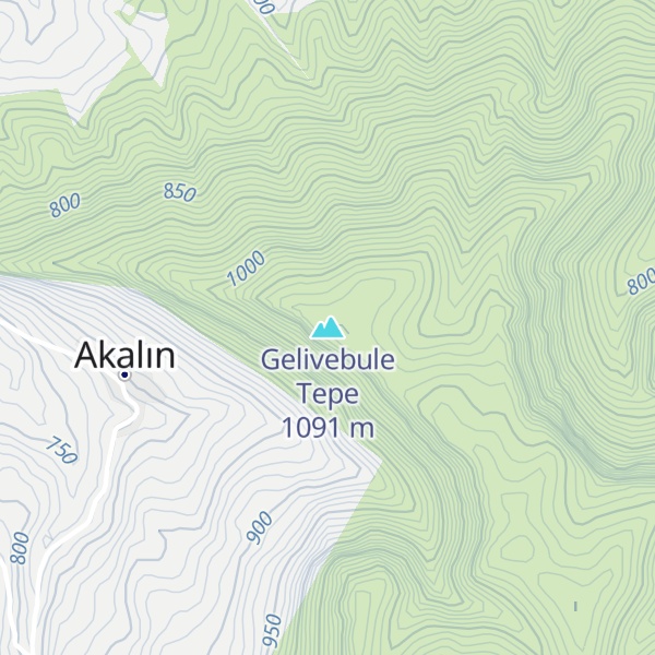 Map of Gelivebule Tepe