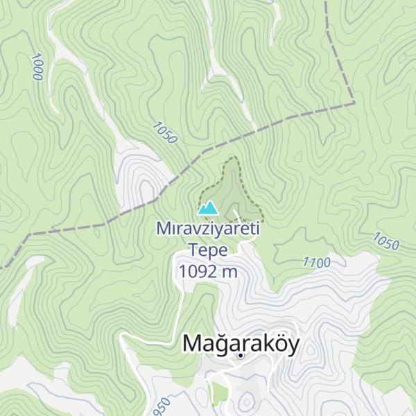 Map of Mıravziyareti Tepe