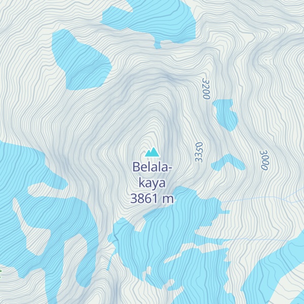 Map of Belala-kaya