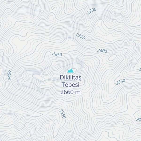 Map of Dikilitaş Tepesi
