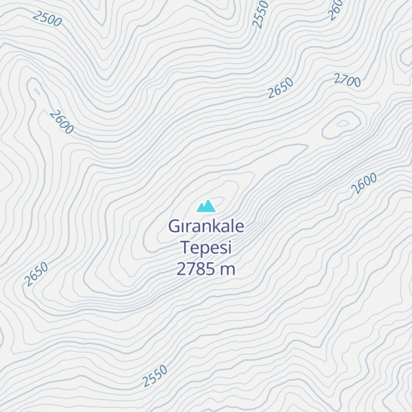 Map of Gırankale Tepesi