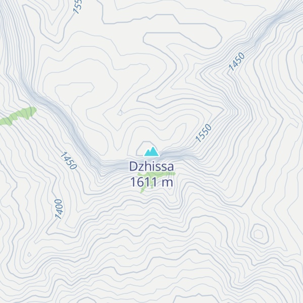 Map of Dzhissa