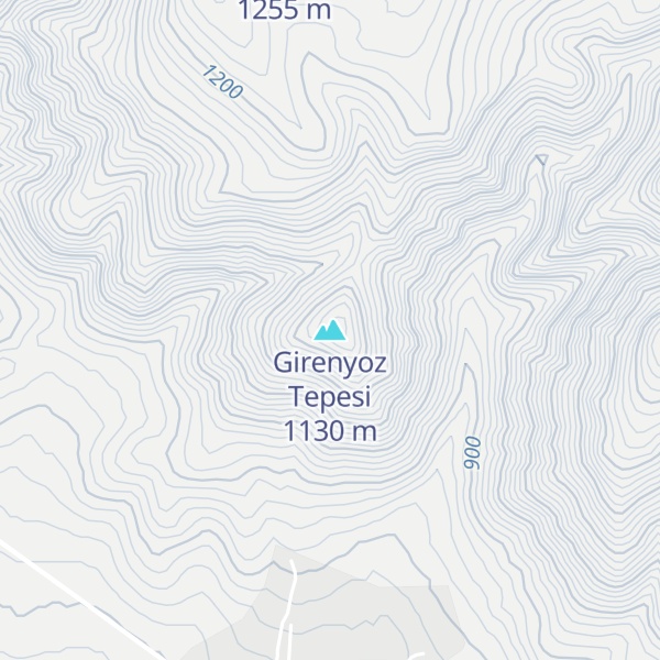 Map of Girenyoz Tepesi