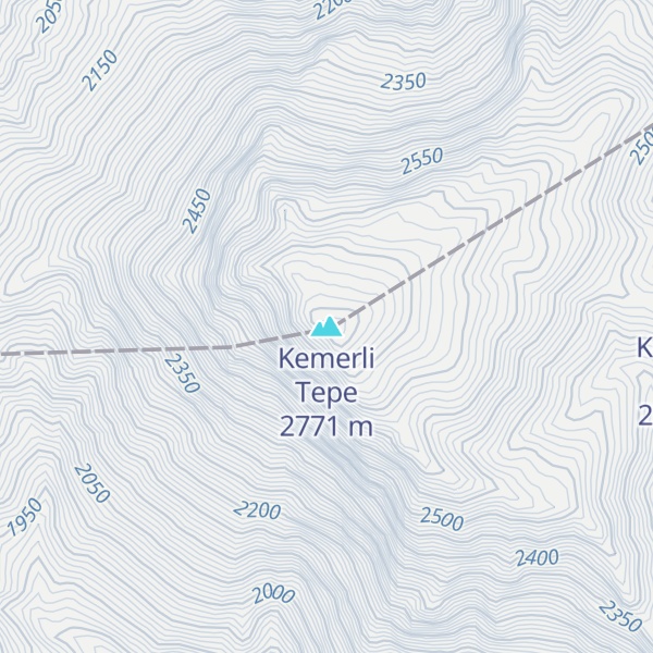 Map of Kemerli Tepe