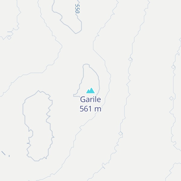 Map of Garile