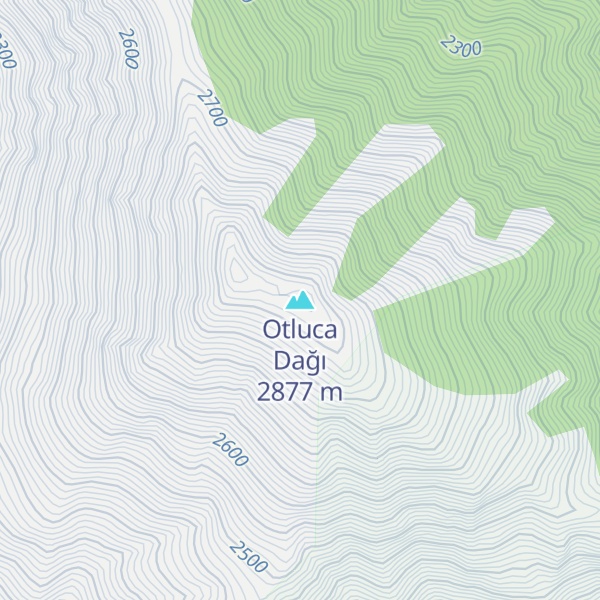 Map of Otluca Dağı