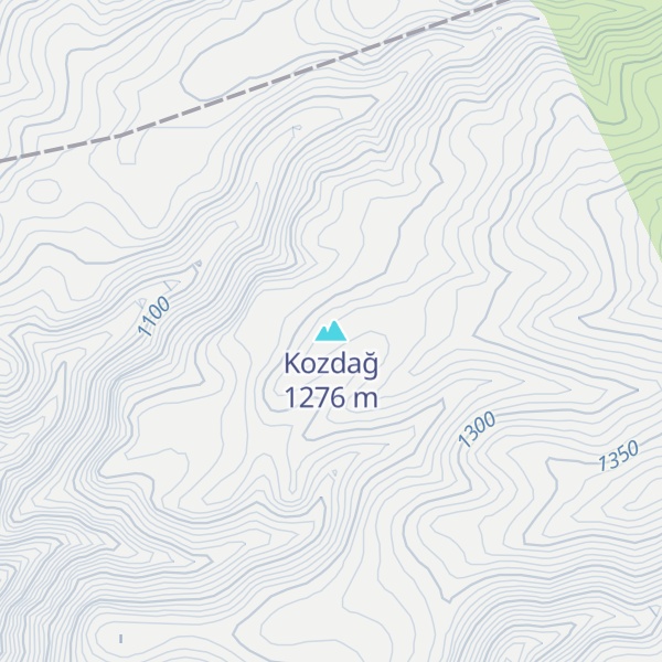 Map of Kozdağ