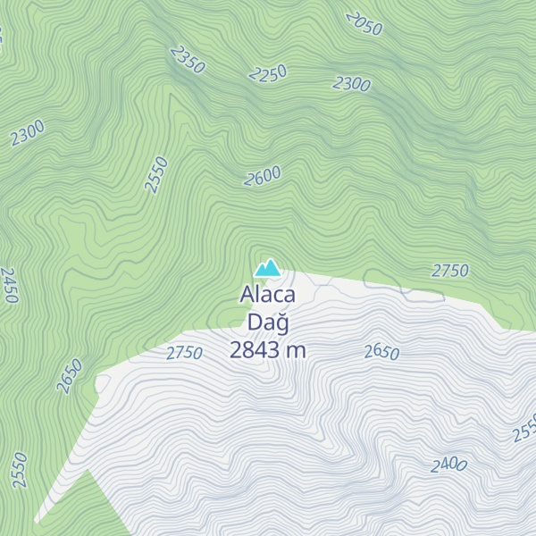 Map of Alaca Dağ