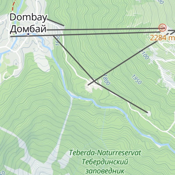 Map of Sufrudzhu Lesnoi