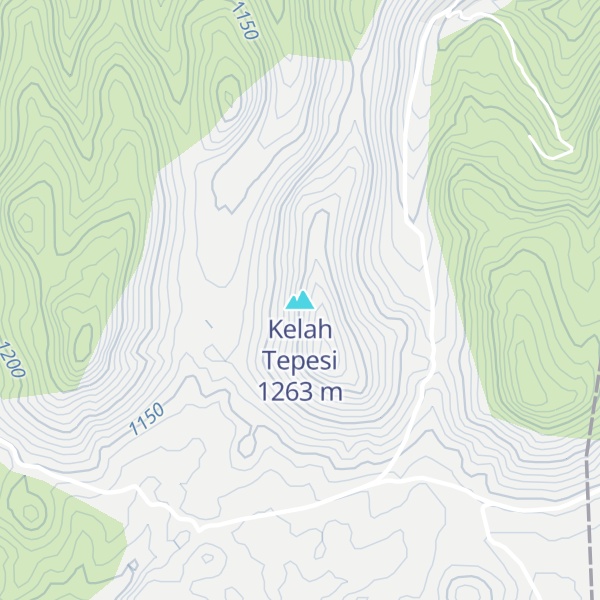 Map of Kelah Tepesi