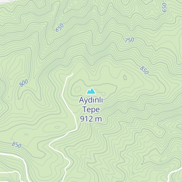 Map of Aydınlı Tepe