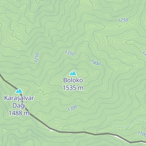 Map of Boloko
