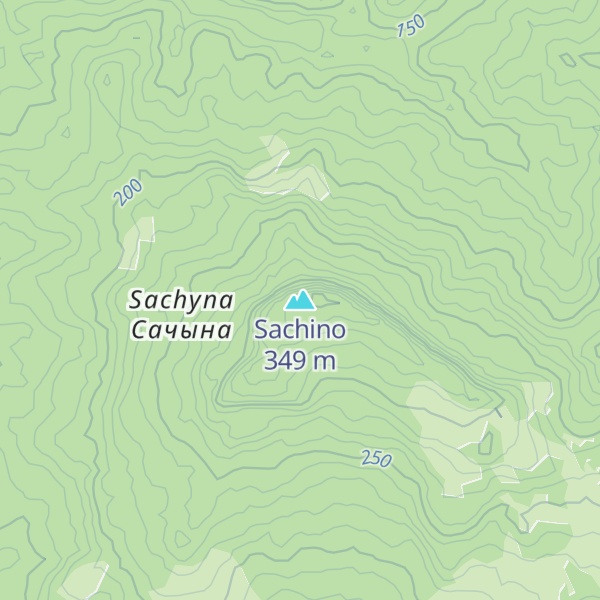 Map of Sachino