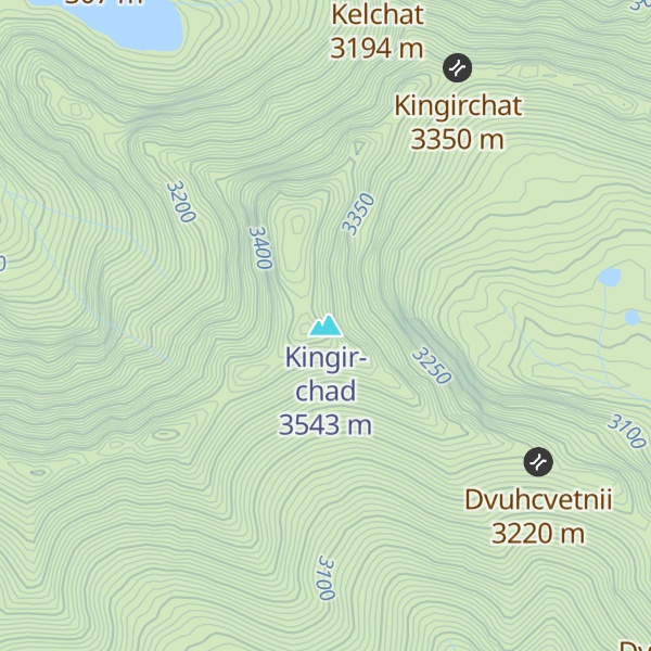 Map of Kingir-chad