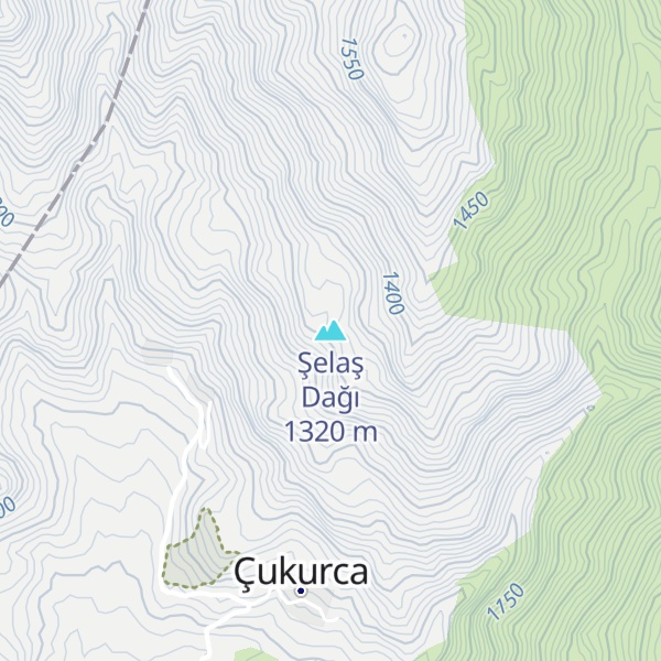 Map of Şelaş Dağı