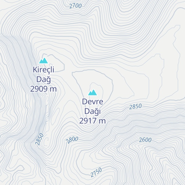 Map of Devre Dağı