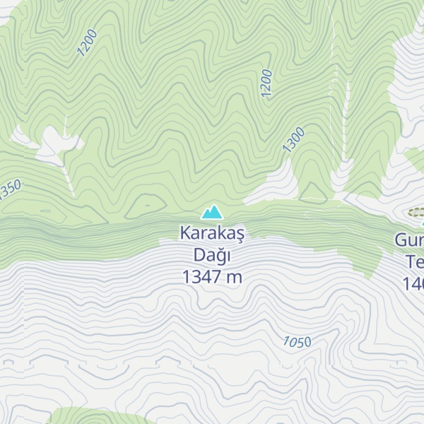 Map of Karakaş Dağı