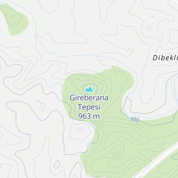 Map of Gireberana Tepesi