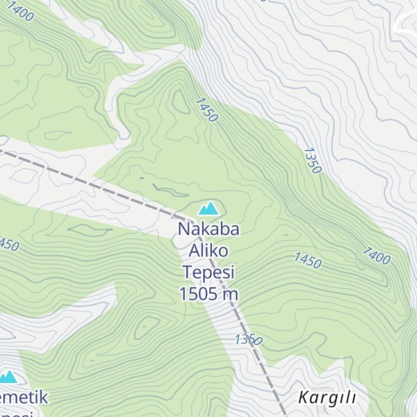 Map of Nakaba Aliko Tepesi