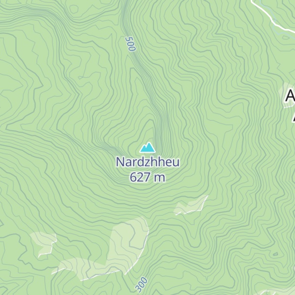 Map of Nardzhheu