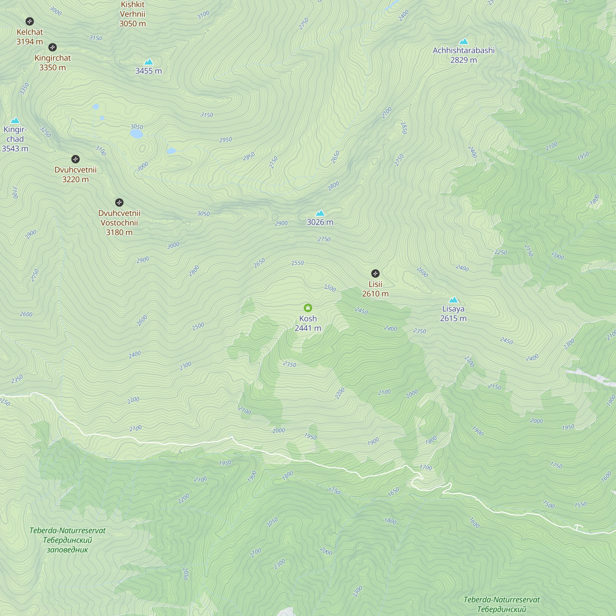 Kosh map