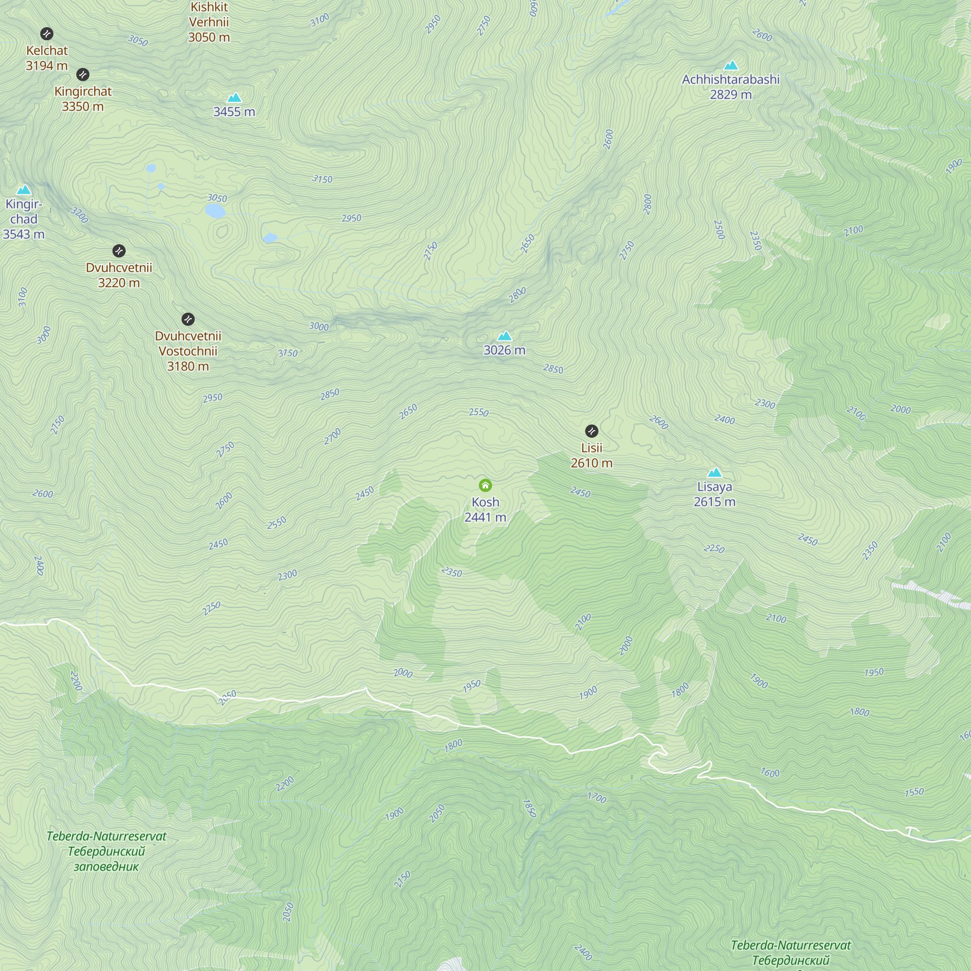 Kosh map