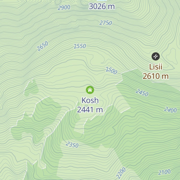 Map of Kosh